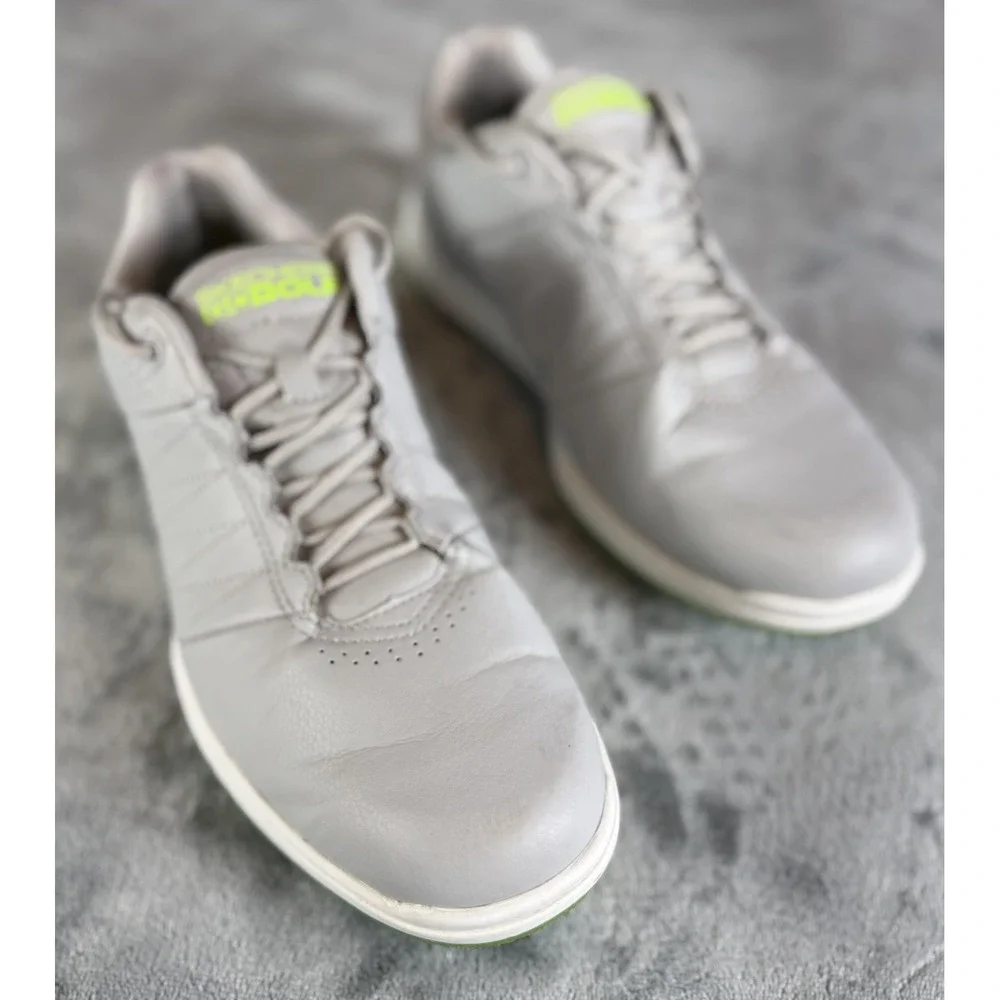 Skechers GO GOLF Shoes Mens Size 8.5 Gray Goga‎ Max Lightweight Spikeless Golf
